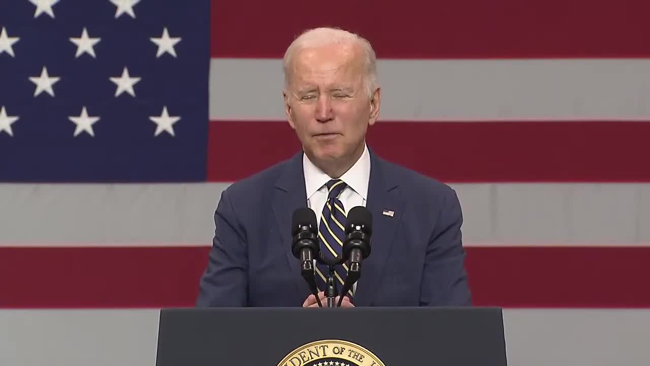 Joe Biden delivers remarks on union jobs, supply chains