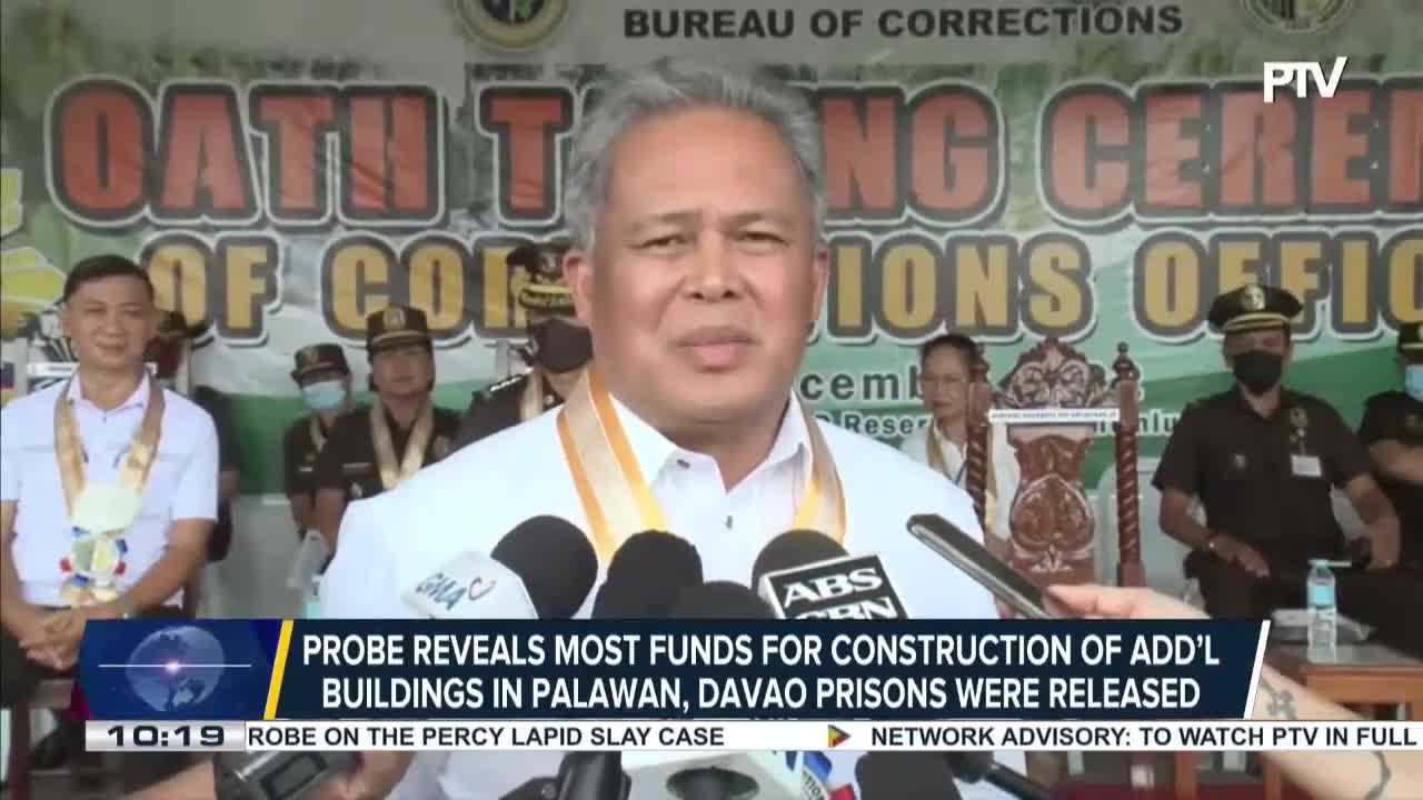 Gen. Catapang to those who wasted money for BuCor’s modernization program Heads will roll