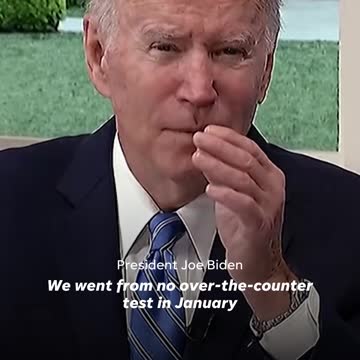 Biden conceded Monday that his administration has not done enough to provide access to corona,