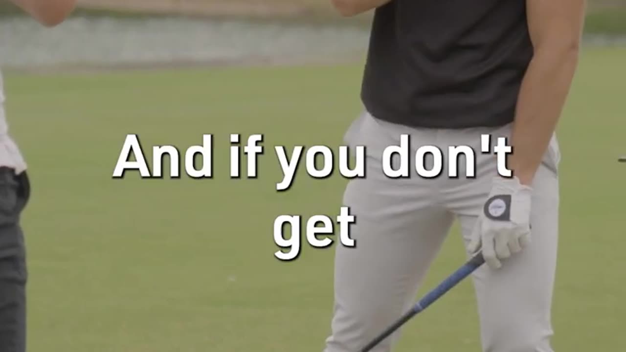 Viktor Hovland Driver Lesson