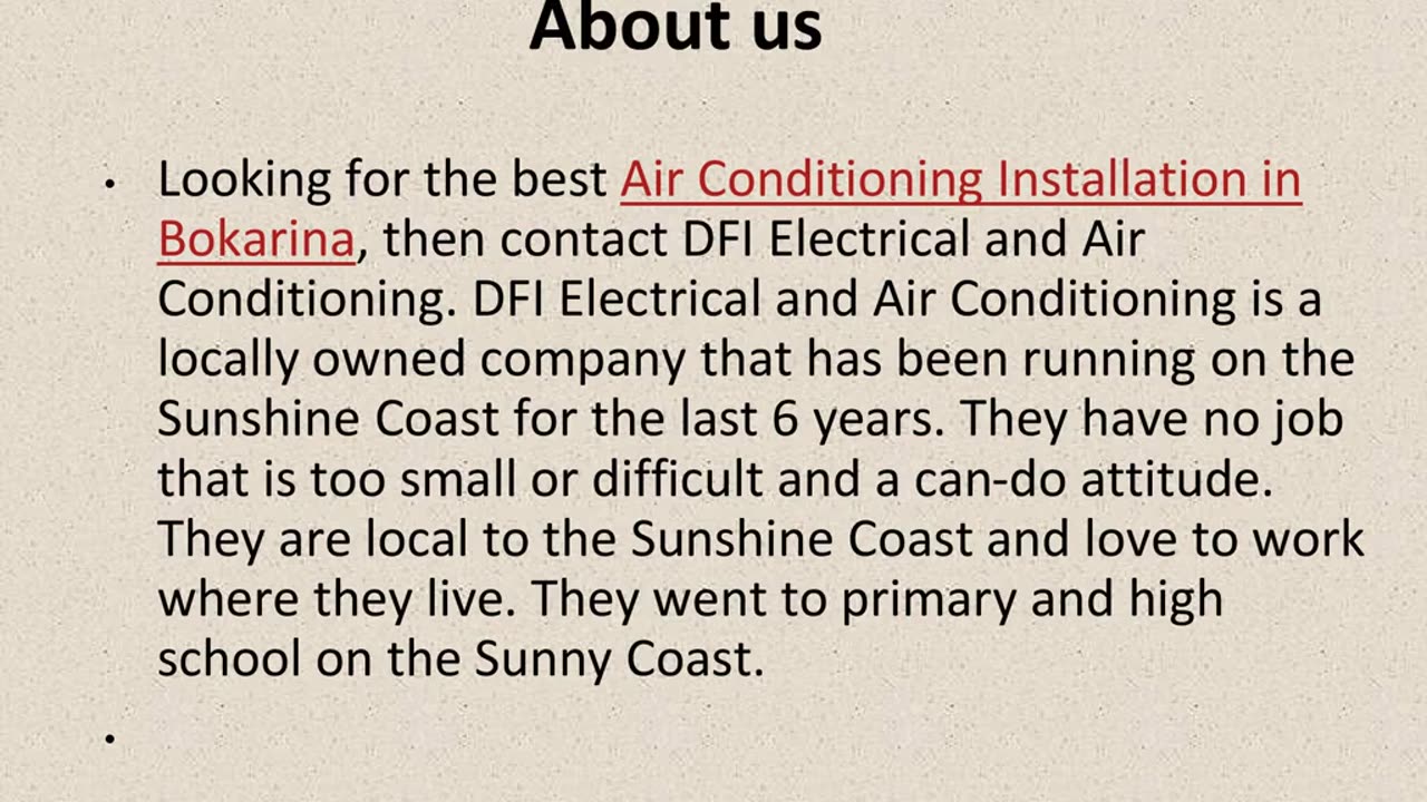 Best Air Conditioning Installation in Bokarina.