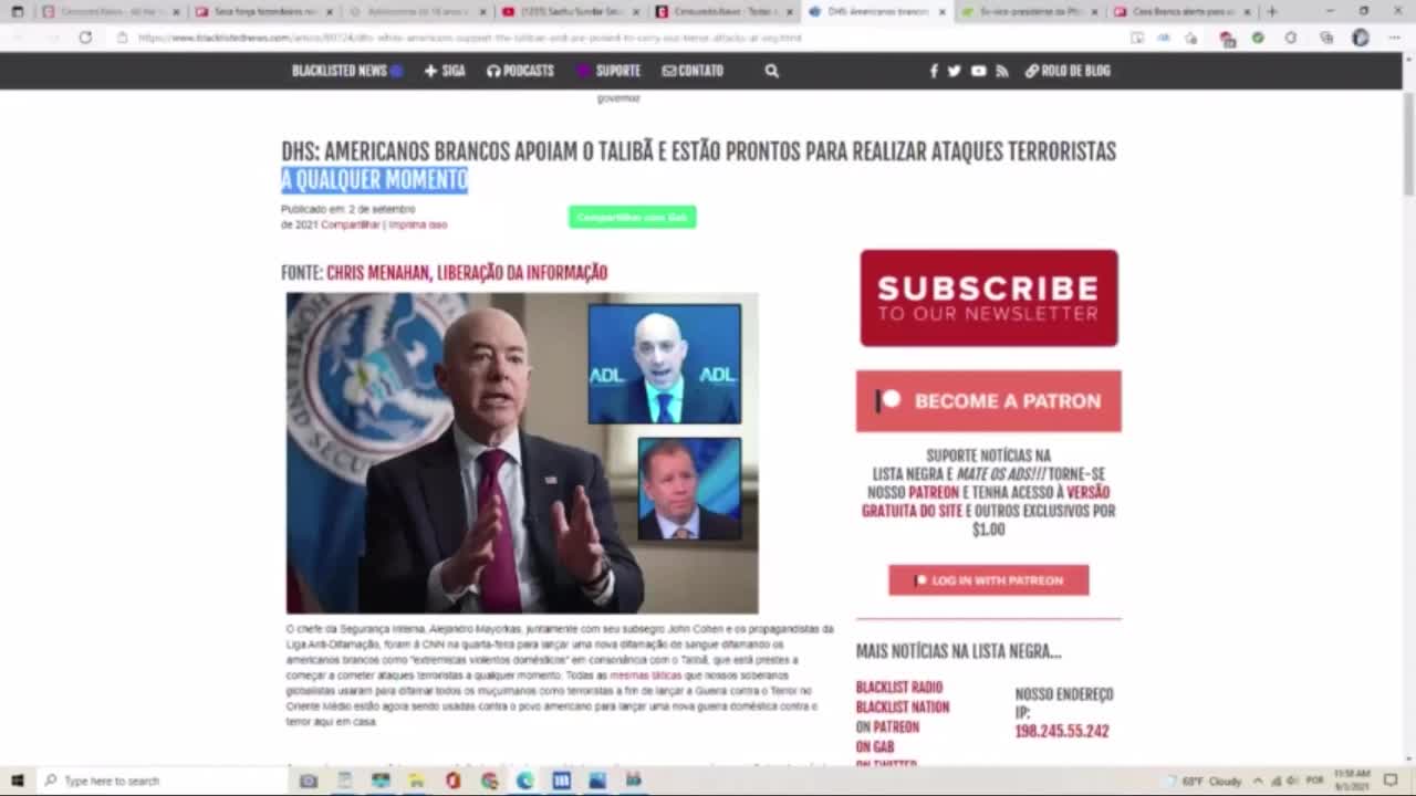 Video que Foi Tirado Do Ar,VAI HAVER UM ATAQUE TERRORISTA EM BREVE