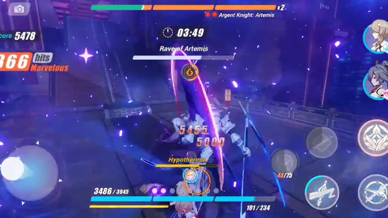 Honkai Impact 3rd - Memorial Arena Exalted Vs Argent Knight SSS Difficulty Nov 12 2023