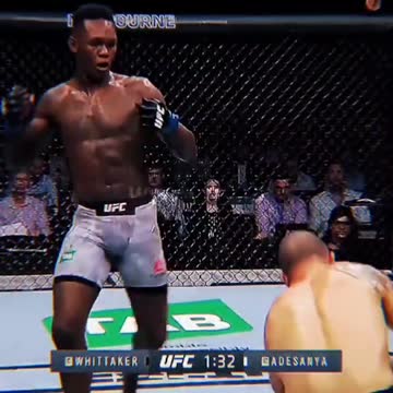 Izzy KOed Whittaker #israeladesanya #stylebender #ufc #mma #combatsports #knockout #ko #fyp #4u