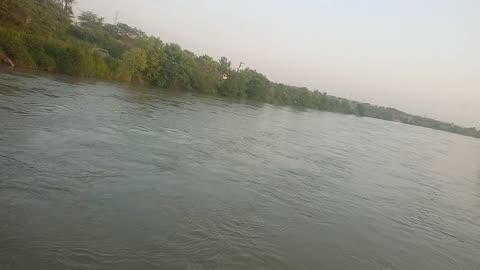 The river