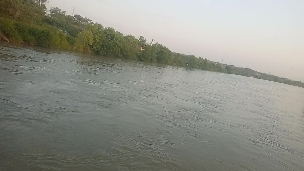 The river