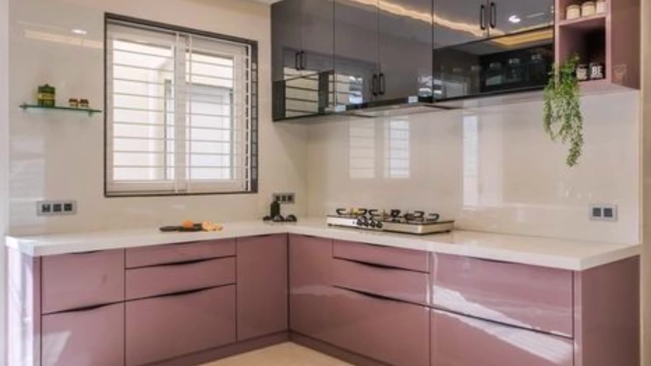 Simple kitchen ideas, Modern kitchen wardrobe design ideas, How to design kitchen furniture #kitchen