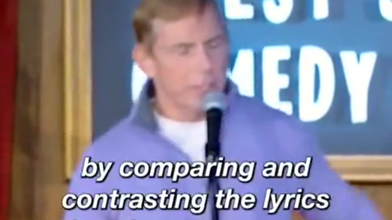 This comedian has got a good point