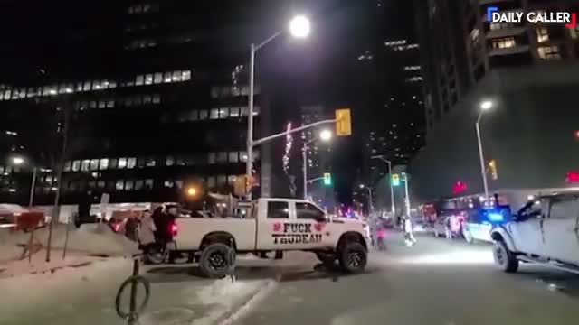 Ottawa's Truck Protest Turns Into A Dance Party