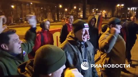 Right now in Donetsk