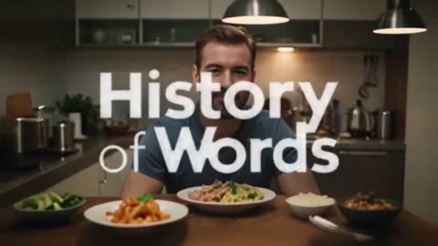 History of Words - Food