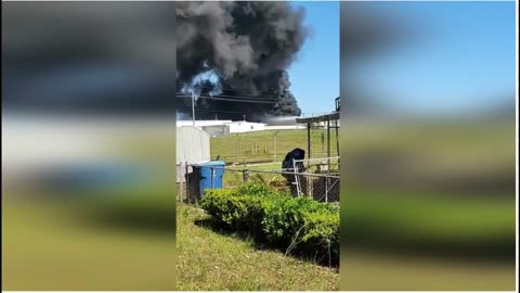 Plastic Plant fire Brunswick Georgia 4/15/23