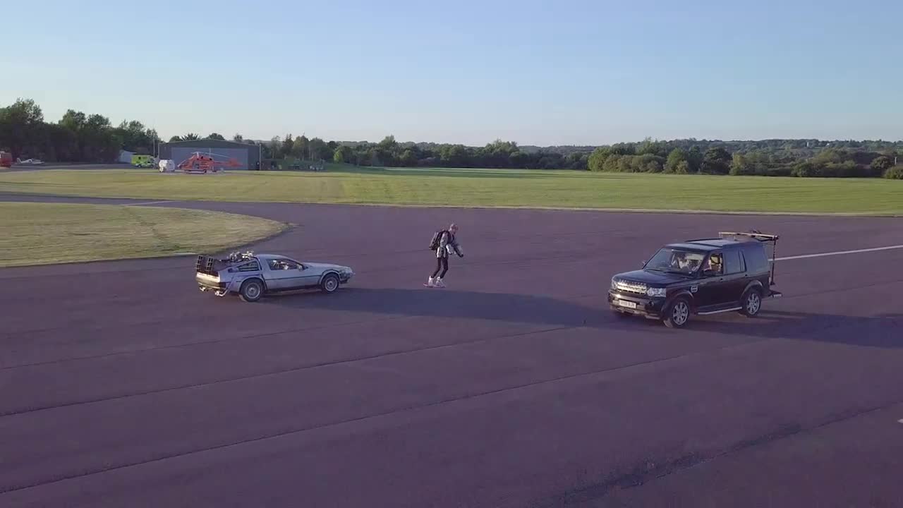 Flying Back-To-The-Future Hoverboard!