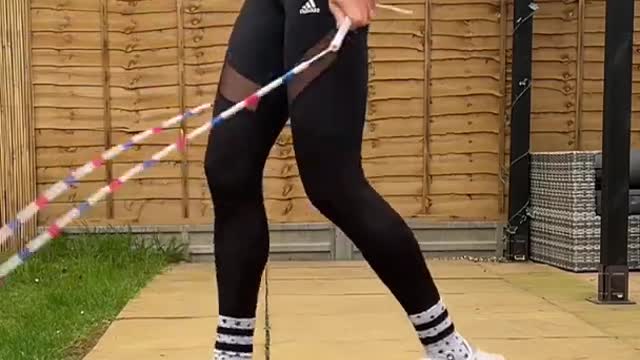 Master your jump rope footwork PART 5 - forward straddles #jumprope#skipping#footwork#tutorial