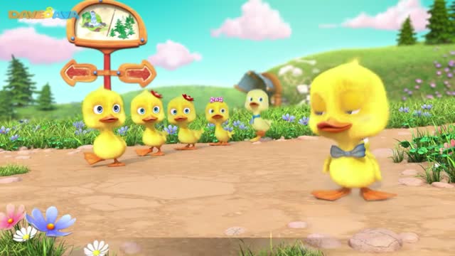 😍 Six Little Ducks | New Nursery Rhymes and Kids Songs from Dave and Ava 😍