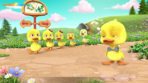 😍 Six Little Ducks | New Nursery Rhymes and Kids Songs from Dave and Ava 😍