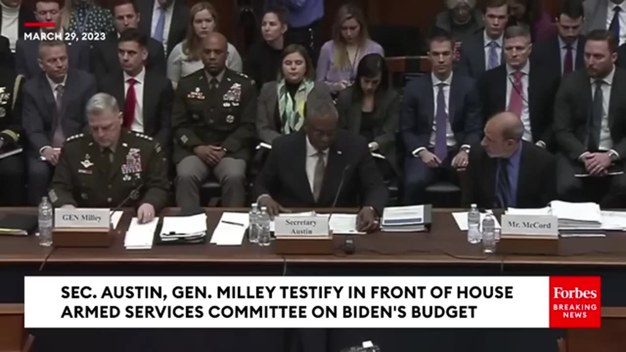 JUST IN House Hearing Breaks Down As Protesters Interrupt Austins Testimony Going To Be Removed