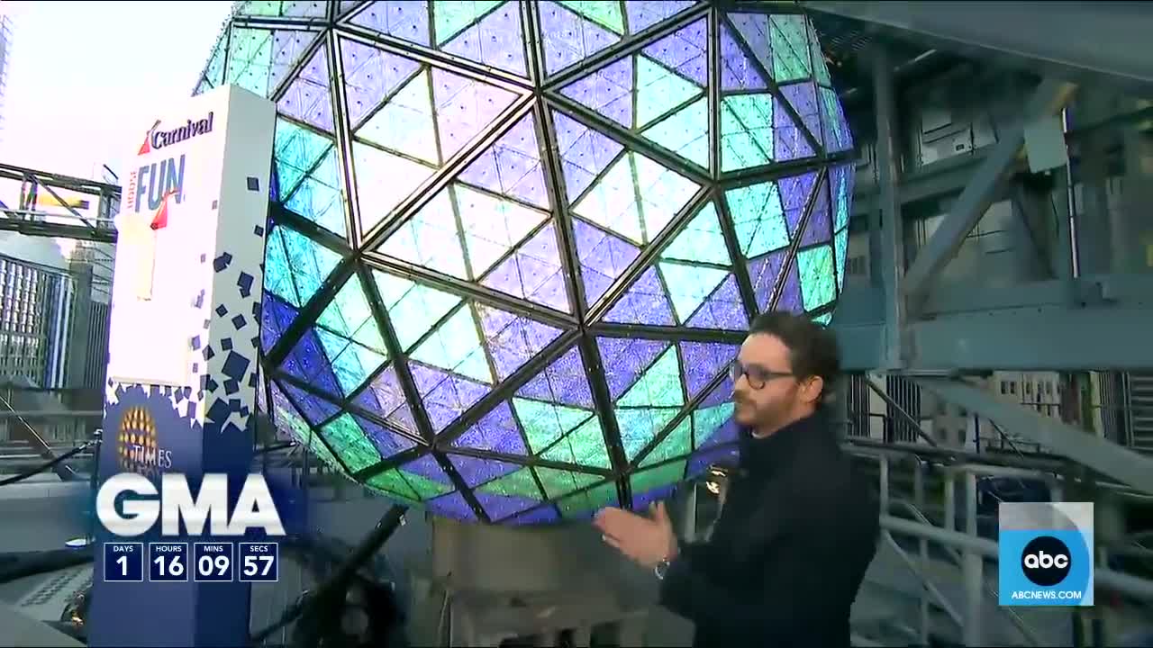 Countdown to 2023, sneak peek at ball in Times Square l GMA