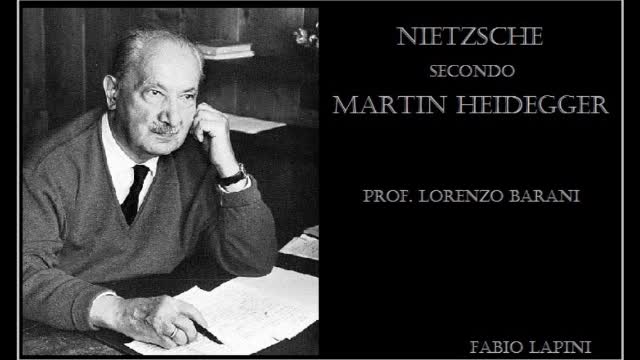 MARTIN HEIDEGGER - PROF. LORENZO BARANI