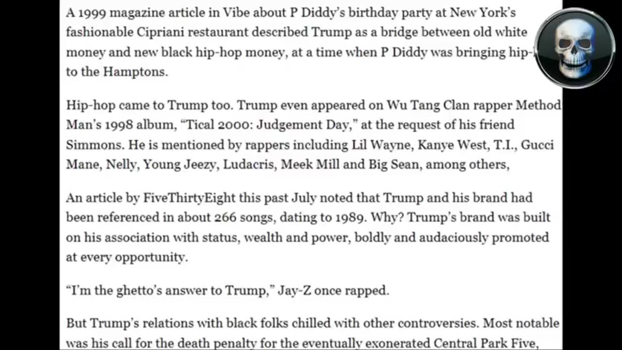 Birds Of A Feather.. PEDO PALS P. Diddy & Trump.. YOU HAVE BEEN FOOLED!