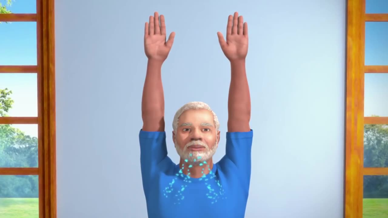 PADAHASTASANA BY MODI