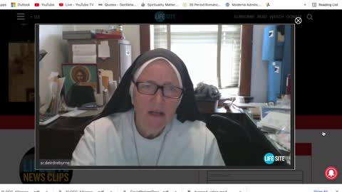 IMPORTANT MESSAGE FROM SISTER DIEDRE BYRNE