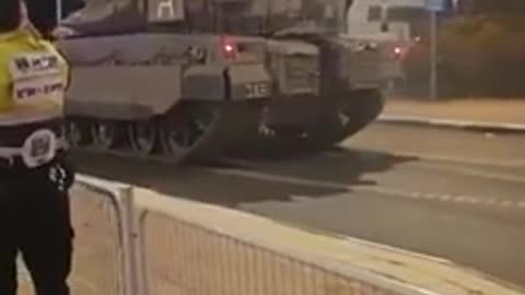 🚀 Israel Conflict | Merkava Mk4 Tanks Deployed in Sderot | RCF