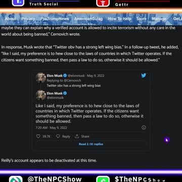Elon Musk Calls Out Twitter's Bias