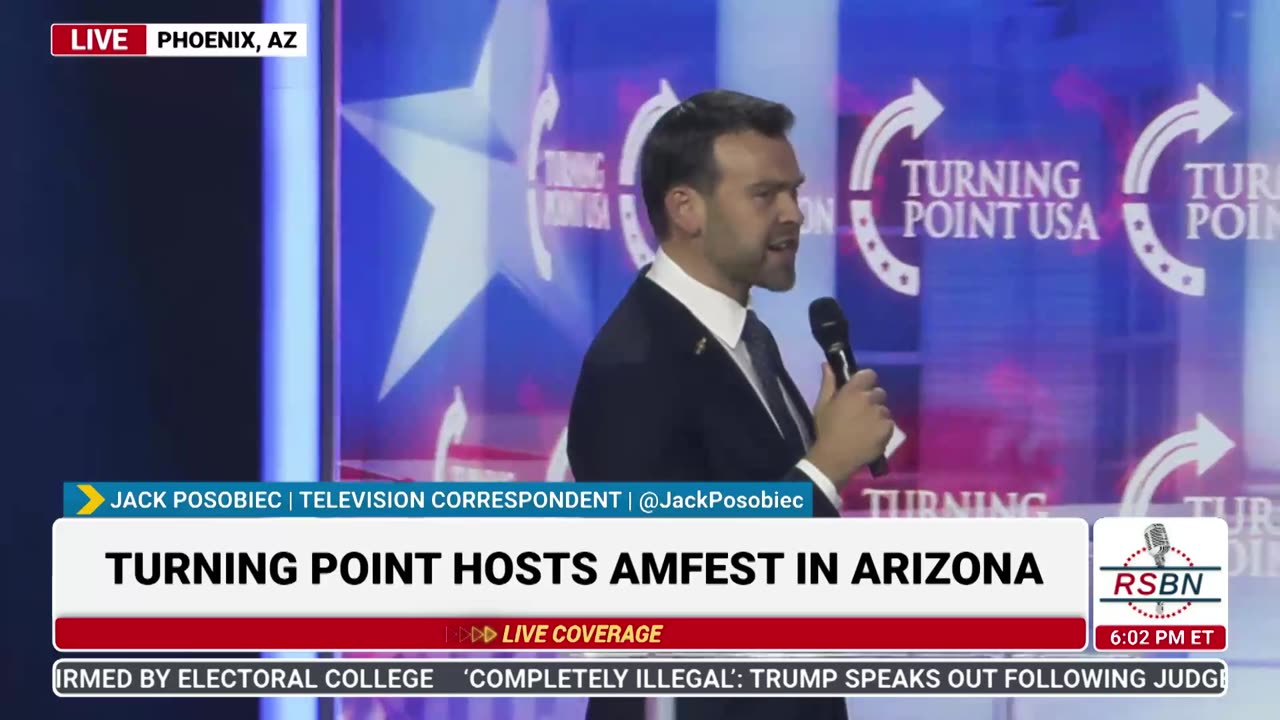 FULL SPEECH: Jack Posobiec at TPUSA's America Fest Conference: Day Two - 12/20/24