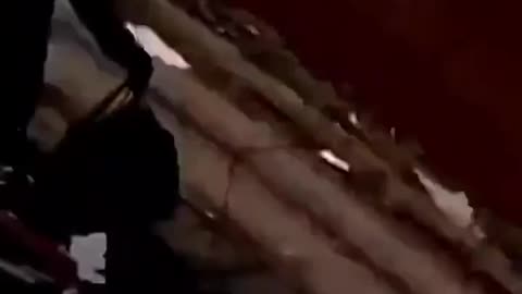 Ukrainian Gopro in Bakhmut, shaky footage