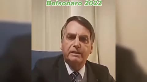 PAREM DE TRAIR O BRASIL, DIZ BOLSONARO.