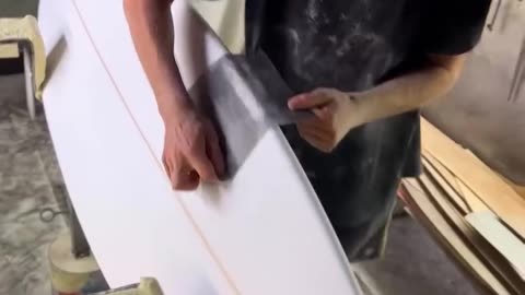 here's how to turn foam into the perfect surfboard