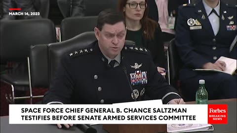 'Do We Need A Space National Guard-'- Angus King Questions Space Force Chief