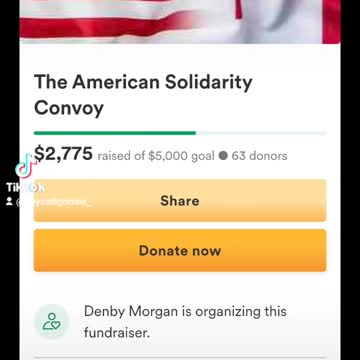 HERE WE GO USA WE GOT OUR OWN CONVOY REVVING UP