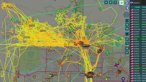 Bird Mafia INvasion AUgust 23rd 2023 - Phoenix az - KDVT time lapsed