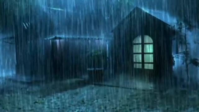 Heavy Rainfall for sleeping