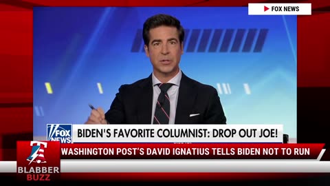 Washington Post’s David Ignatius Tells Biden Not To Run