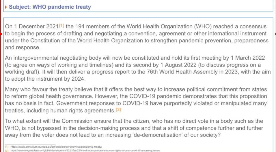 Yay! A pandemic treaty!!!