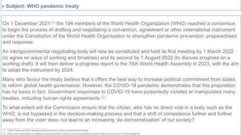 Yay! A pandemic treaty!!!