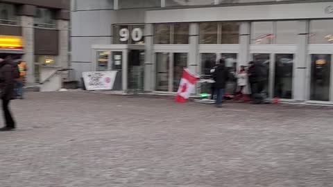 Ottawa protest February 1, 2022 raw video #21