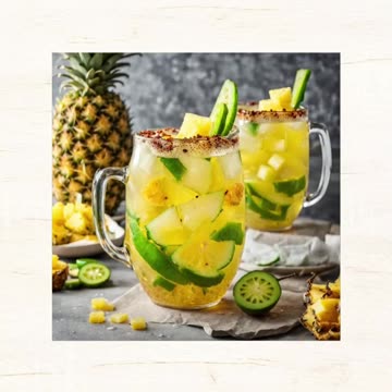 Free Pineapple Jalapeño Fiesta Infusion Recipe 🍍🌶️🎉✨