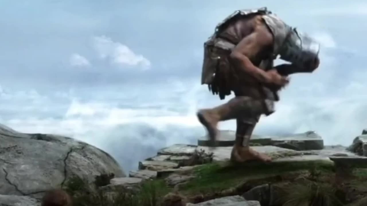 giant Monster distrub time this man usses brain #expriment #giant #monster