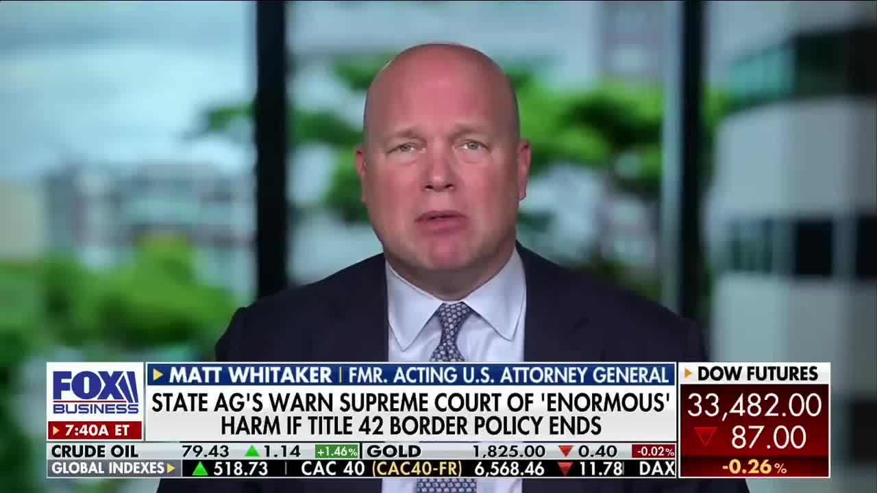 FBI can't be arbiter of speech: Former acting US attorney general Matthew Whitaker