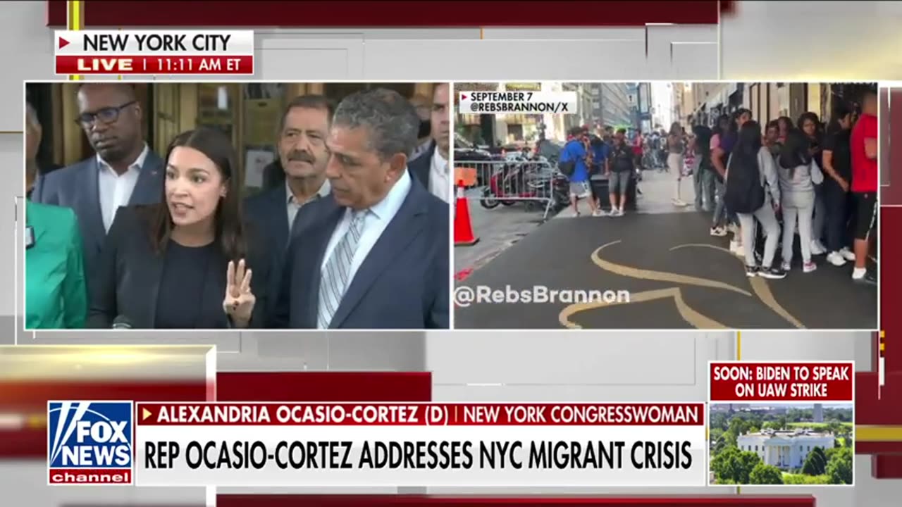 Fox News - AOC shouted down by angry protesters: 'CLOSE THE BORDER'