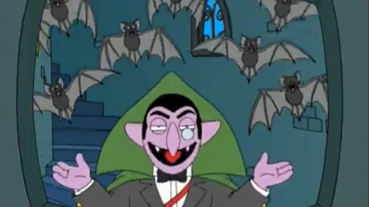 Family Guy - Sesame Street The Count