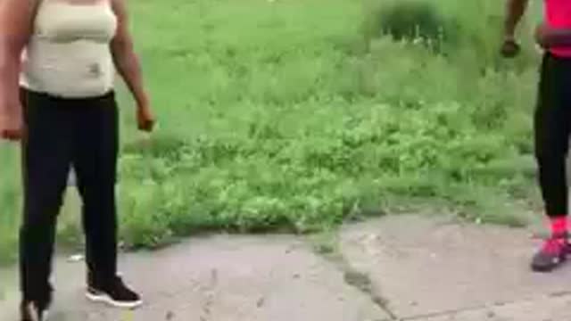Fist fight👊 A grandma put them senor citizens on her