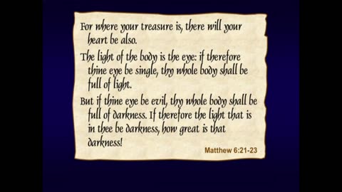 The Manifesto of Our King Session 2 The Sermon on The Mount Chuck Missler
