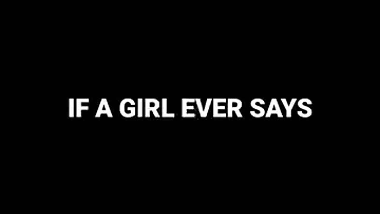 Never Trust Girls