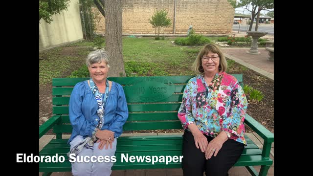 Eldorado's Woman's Club Centennial Bench