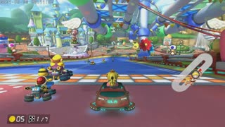 Mario Kart 8 Deluxe Switch Princess Peach Part 21 Baby Park